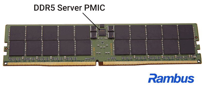 Rambus Expands Chipset for Advanced Data Center Memory Modules with DDR5 Server PMICs